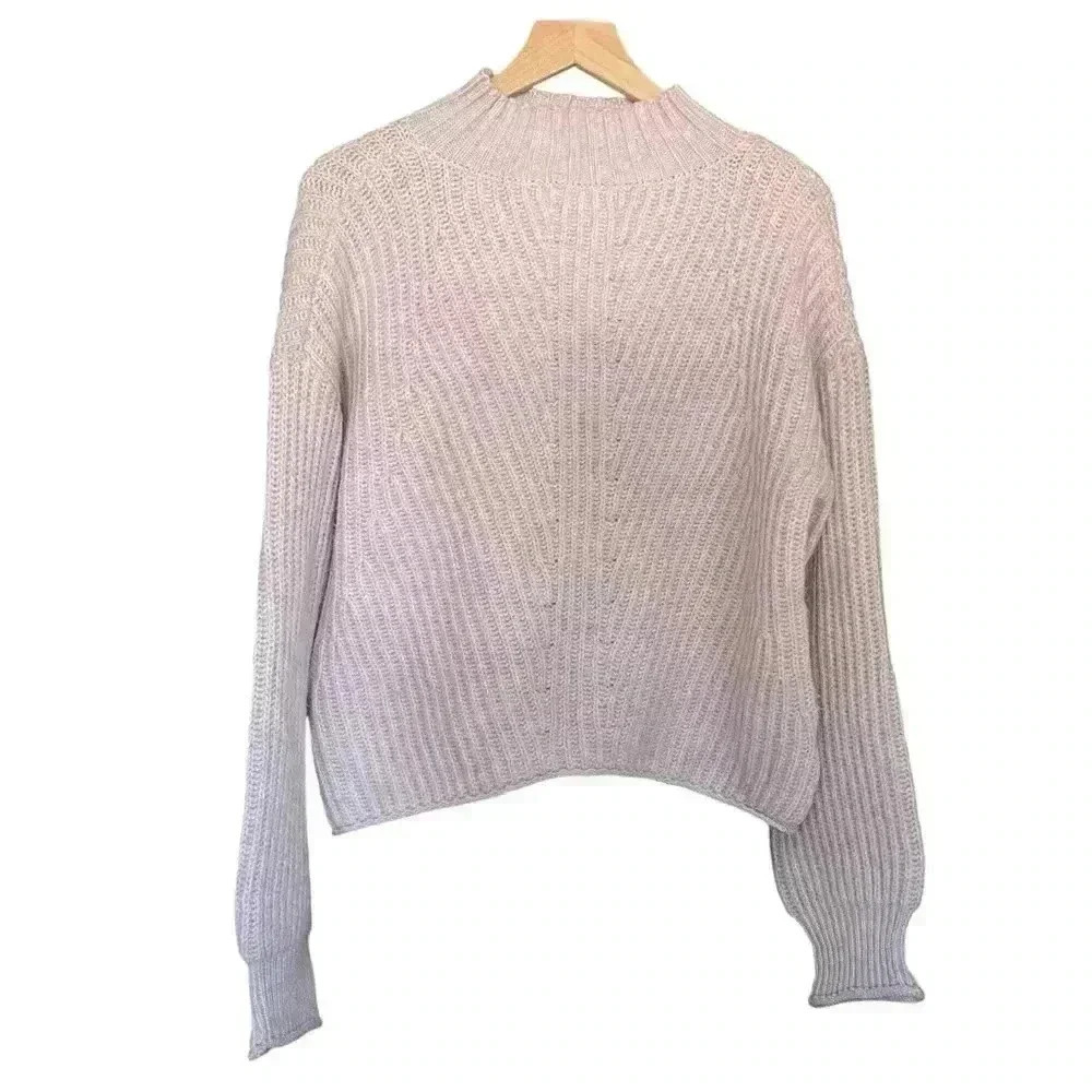 Lavender Mock neck sweater